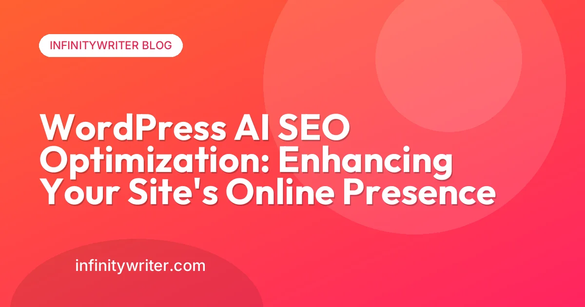 WordPress AI SEO optimization product image