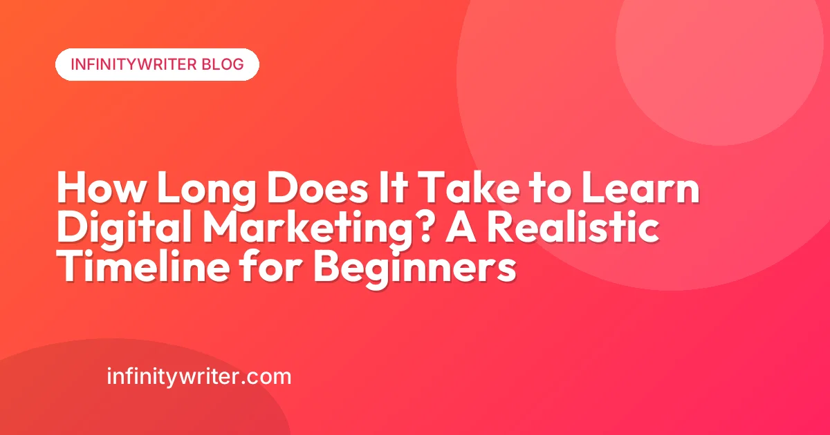 How Long Does It Take to Learn Digital Marketing? A Realistic