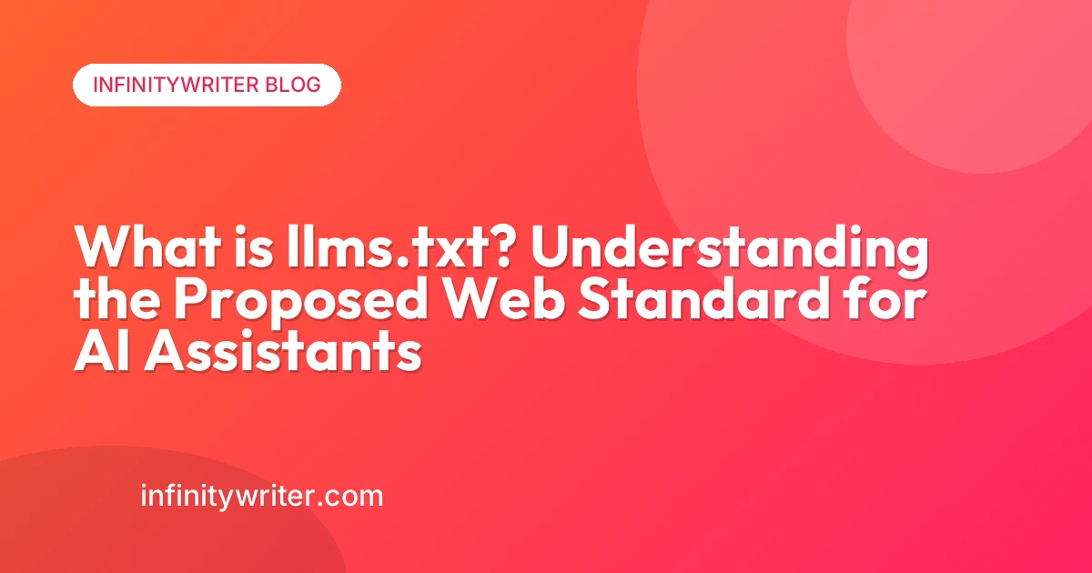 What is llms.txt? Understanding the Proposed Web Standard for AI
