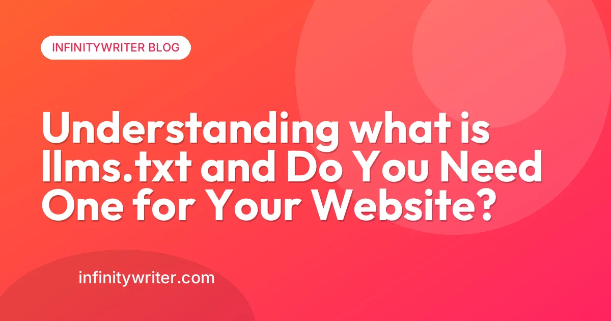 Understanding what is llms.txt and Do You Need One for Your Website?