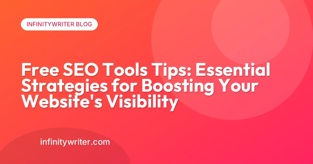 free SEO tools tips — free SEO tools tips