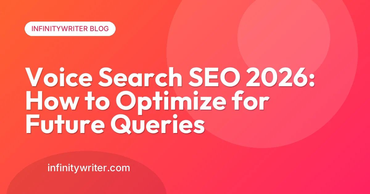 Voice Search SEO 2026: How to Optimize for Future Queries